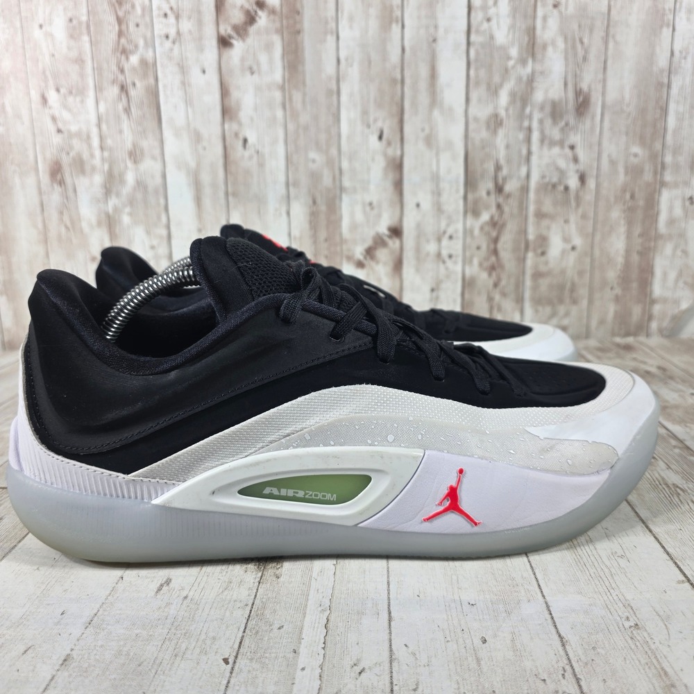 Jordan Zion 3 Black White Red Basketball Shoes FB1802-100 Mens 13
